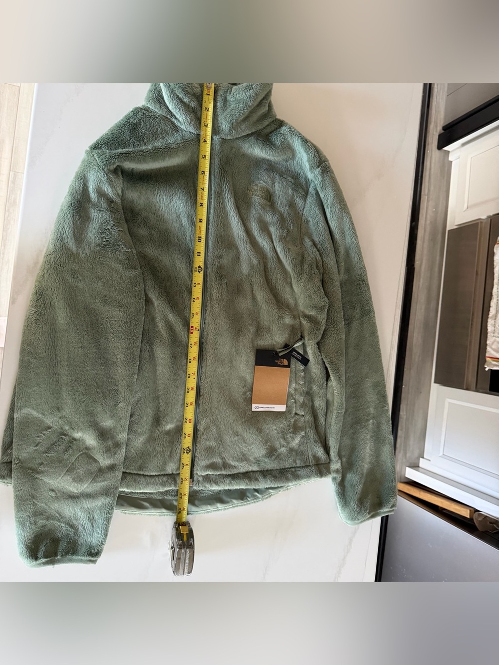 The North Face Women's Osito Jacket - Moss Large New with Tags - Picture 2 of 9